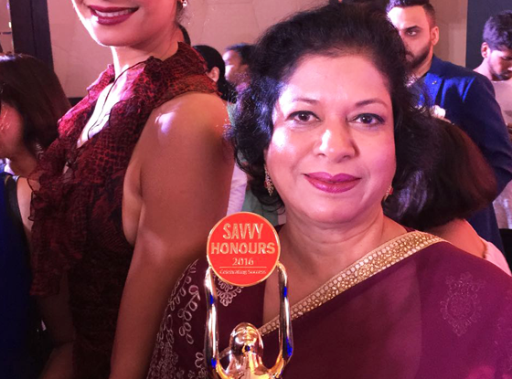 DrDaphnePillaireceivedSavvyHonoursAward